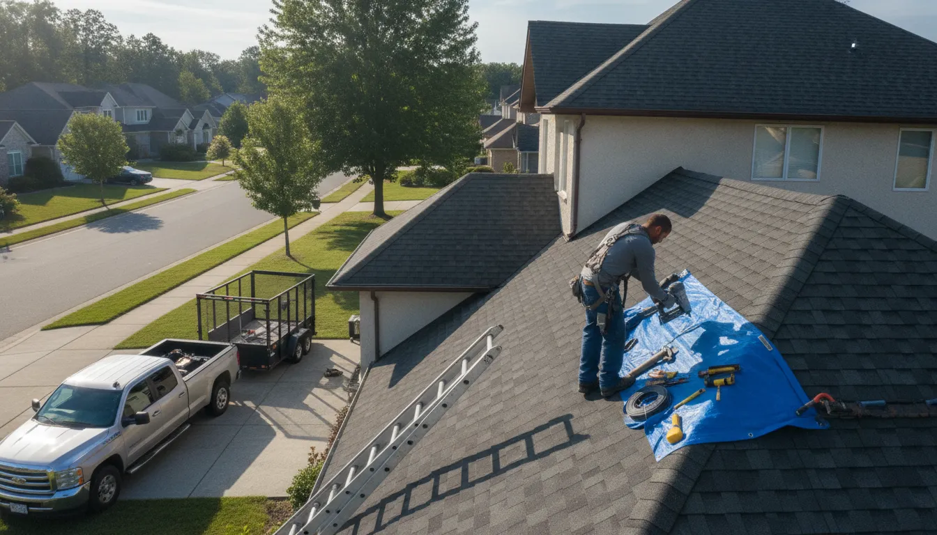 Roofing in Ledgewood